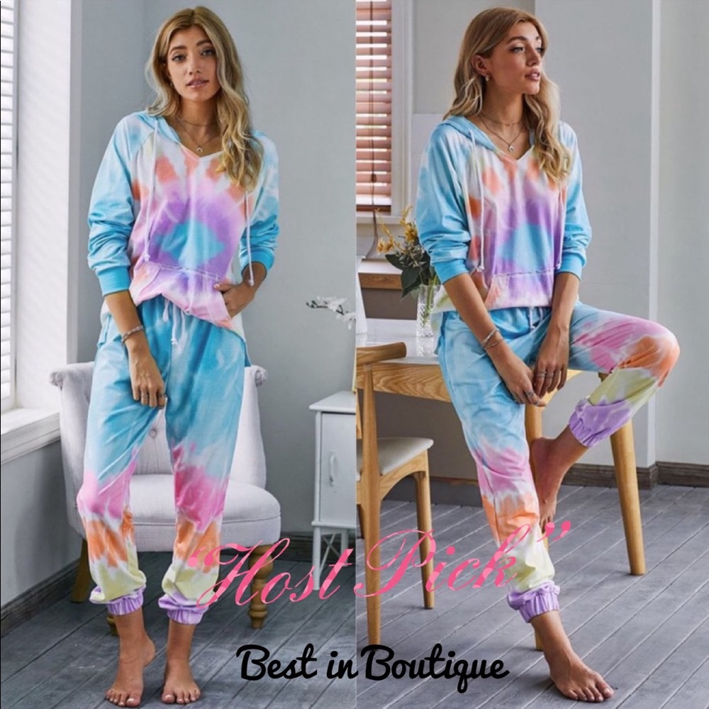 🎉2XHP🎉 Tie-dye Lounge Set - Picture 3 of 3
